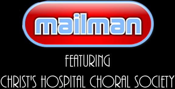 Mailman logo featuring Christ's Hospital Choral Society